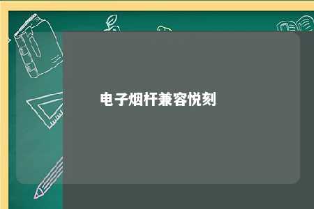 电子烟杆兼容悦刻